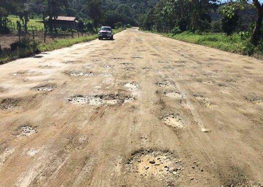 Tramo carretera Rancho Arriba Nizao