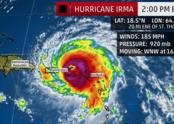 Irma sigue su ruta peligrosa por el Caribe