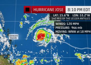 Irma se aleja de territorio dominicano y José toma fuerza