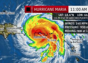 María pierde fuerza pero sigue siendo peligroso