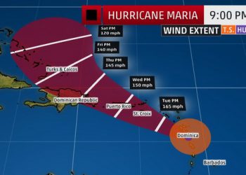 La bestia María azota Islas de Barlovento