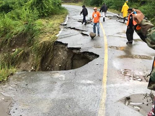 carrtera-danada-el-Pinar-irma
