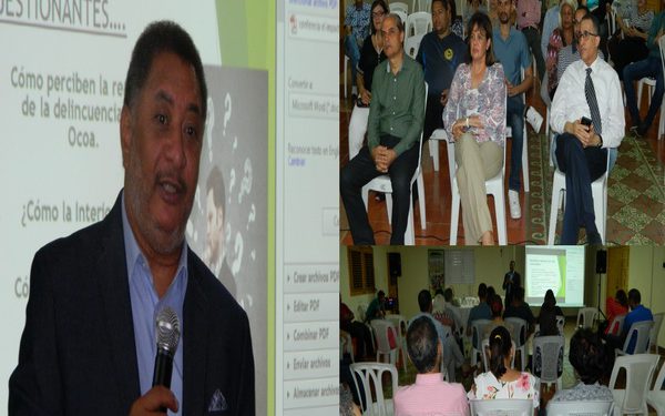 Reconocido psiquiatra diserta sobre la violencia en Ocoa y el país