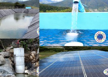 ADESJO entrega sistema de riego Cazuela-Tumbaca