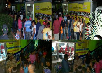 Gobierno lleva cenas navideñas populares a municipios de Ocoa