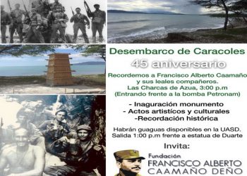 Caamañistas invitan acto conmemorativo Playa Caracoles