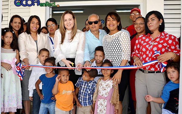 El INAIPI inaugura estancia infantil y cuatro Centros CAFI en OCOA