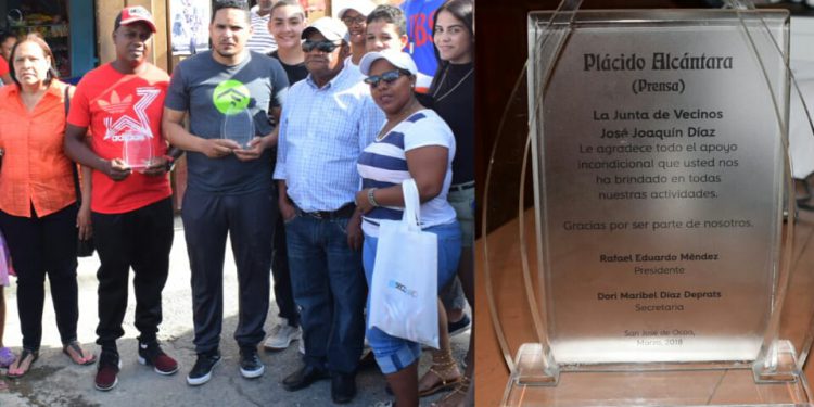 REconocimeinto Placido Junta de Vecino