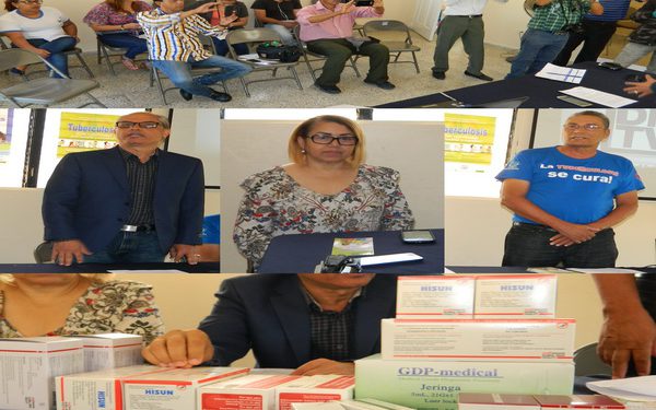 DPS Ocoa realiza rueda de prensa y convoca caminata contra la Tuberculosis