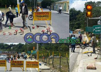 Redcutores puente sector San Luis