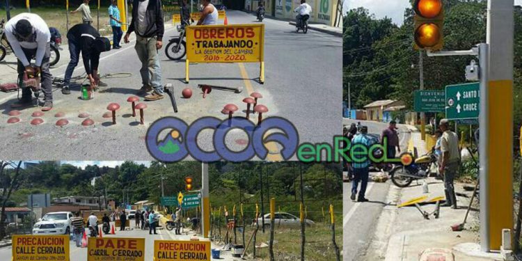 Redcutores puente sector San Luis