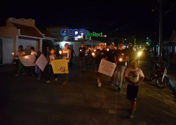Marcha y encendido de velas Ocoa prodcutores Horma