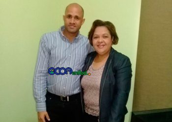 Melvin Mejia y ADa tesrero Sabana LArga