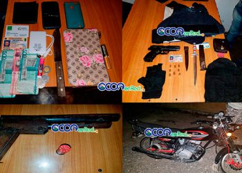 Objetos varios delitos Ocoa