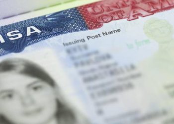 Visa mujer americana