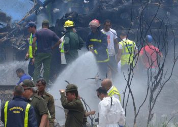 Avion sinestrado en Cuba