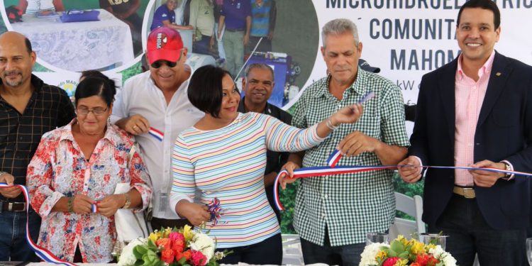 Inauguracion Hidroeltrica mahoma