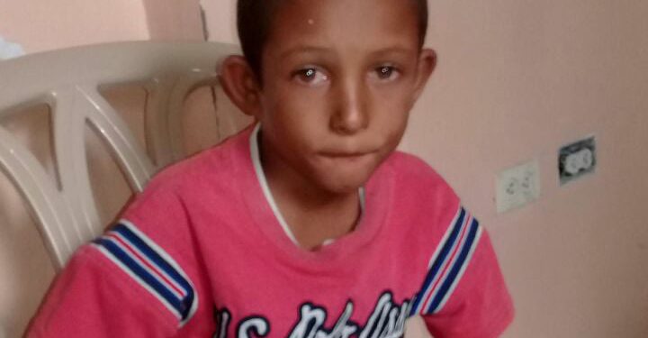 Nino extraviado Azua
