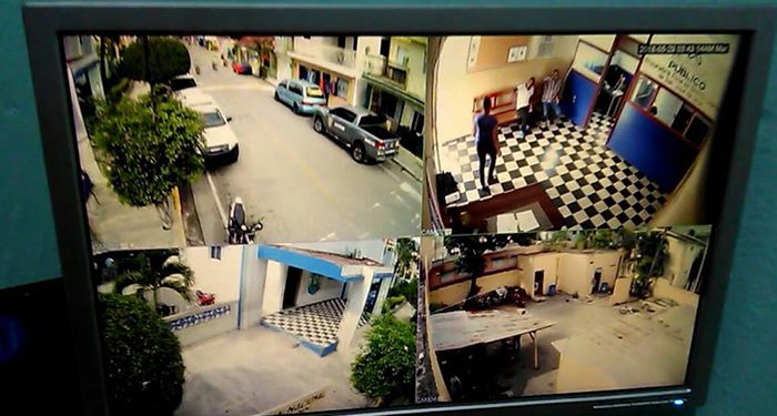 Sistema camaras policia Ocoa