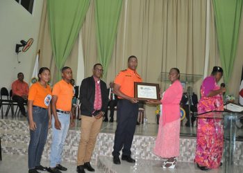 reconocimiento a Defensa Civil Ocoa