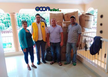 Rafael Subero donacion CLub Leones