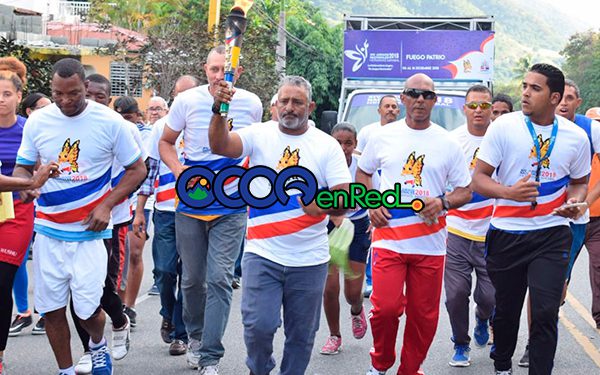 Antorcha juegos nacionales Ocoa 2018