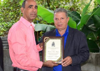Danilo Ortiz recnocieminto PEdro Cienega