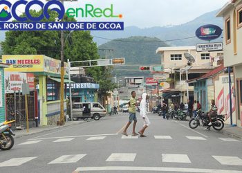 calle Ocoa ninos pasando