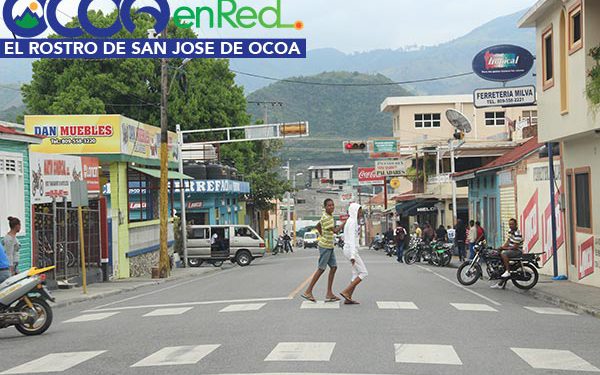 calle Ocoa ninos pasando