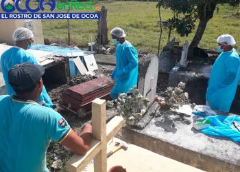 Exhumacion restos Delfin Mejia