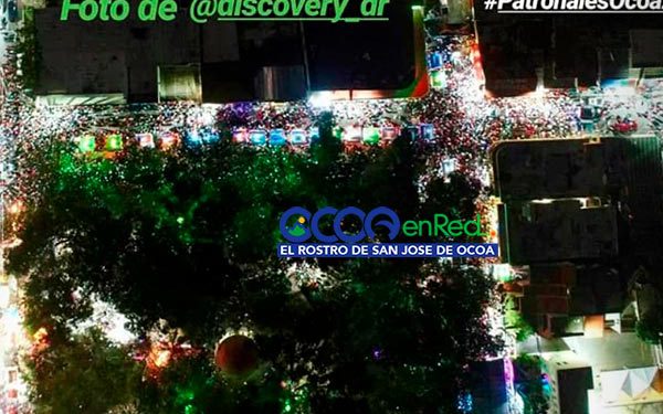 Foto aerea patronales Ocoa 2019