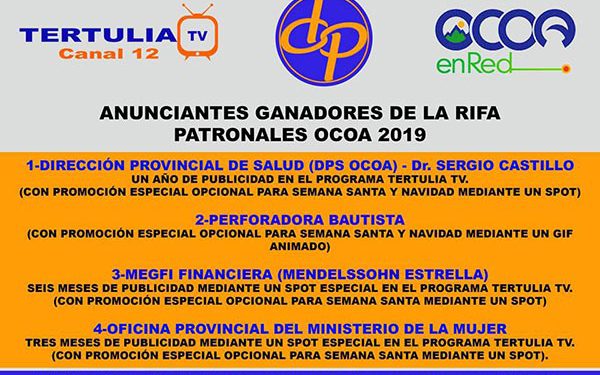 Ganadores Dragon Publicidad pantllalla