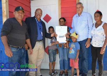 invi entrega viviendas en Ocoa