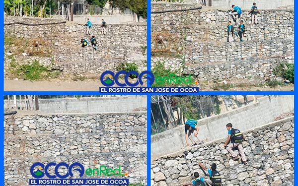 Estudiantes gaviones Sabana LArga