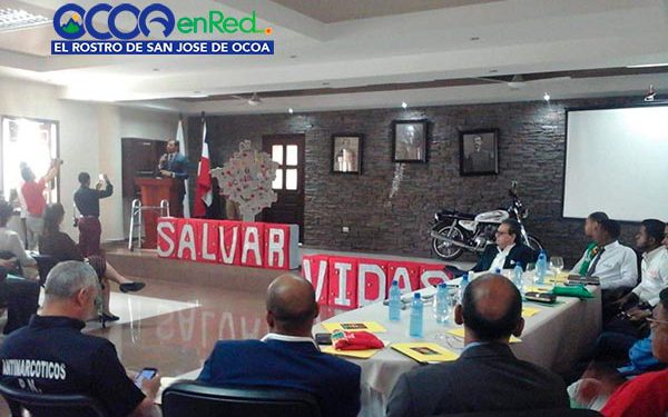 charla accidentes transitos Ocoa