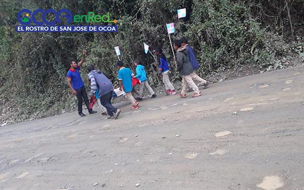 profesor estudantes Bocaina Foto viral