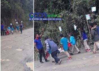 profesor y ninos Bocaina