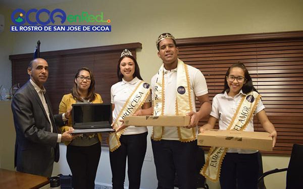 senador entrega laptop corte 2019