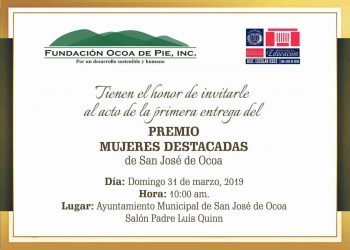 Invitacion OCoa d ePie mujeres