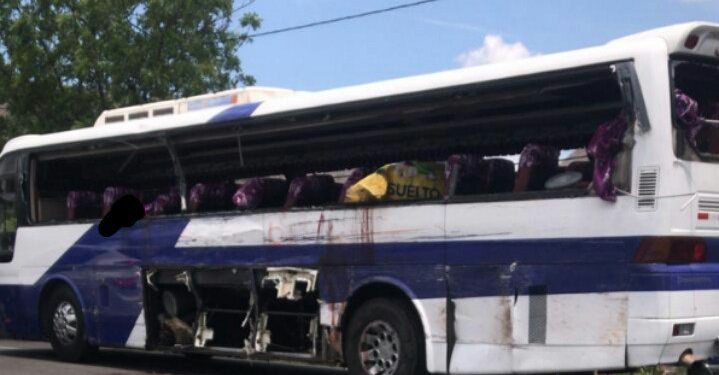 Minibus accidente Bani azua