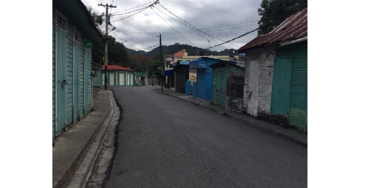 Sabana Larga Ocoa huela calles hu