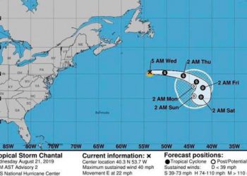 Tormenta chantal