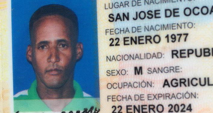 hombre encontrado muerto carrtera Ocoa Sabana Larga