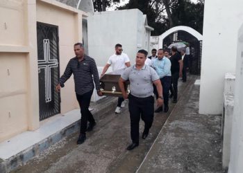 sepultan restos de la madre del periodista felipe ciprian