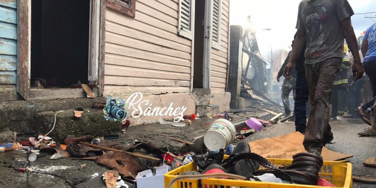 Vivienda quemada