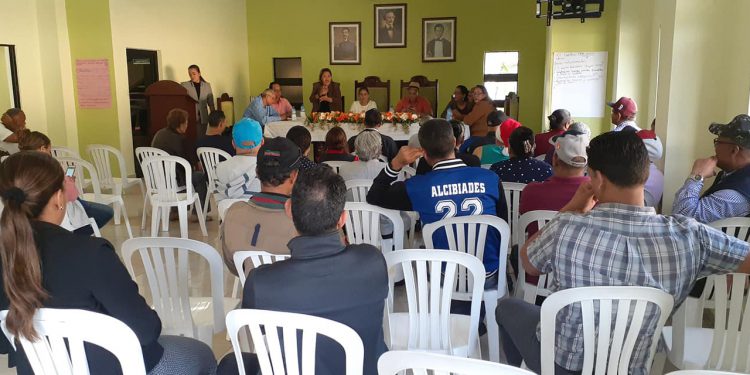 asamblea presupuesto participativo Sabana Larga