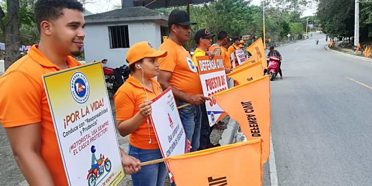 personal defensa civil Ocoa