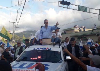 Luis Abinader caravana Ocoa