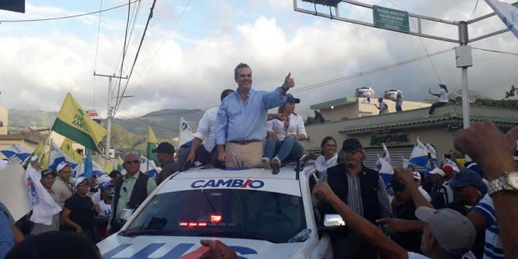 Luis Abinader caravana Ocoa