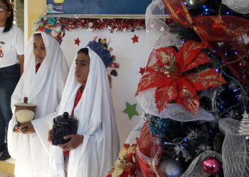 Navidad Santa Baez Escuela